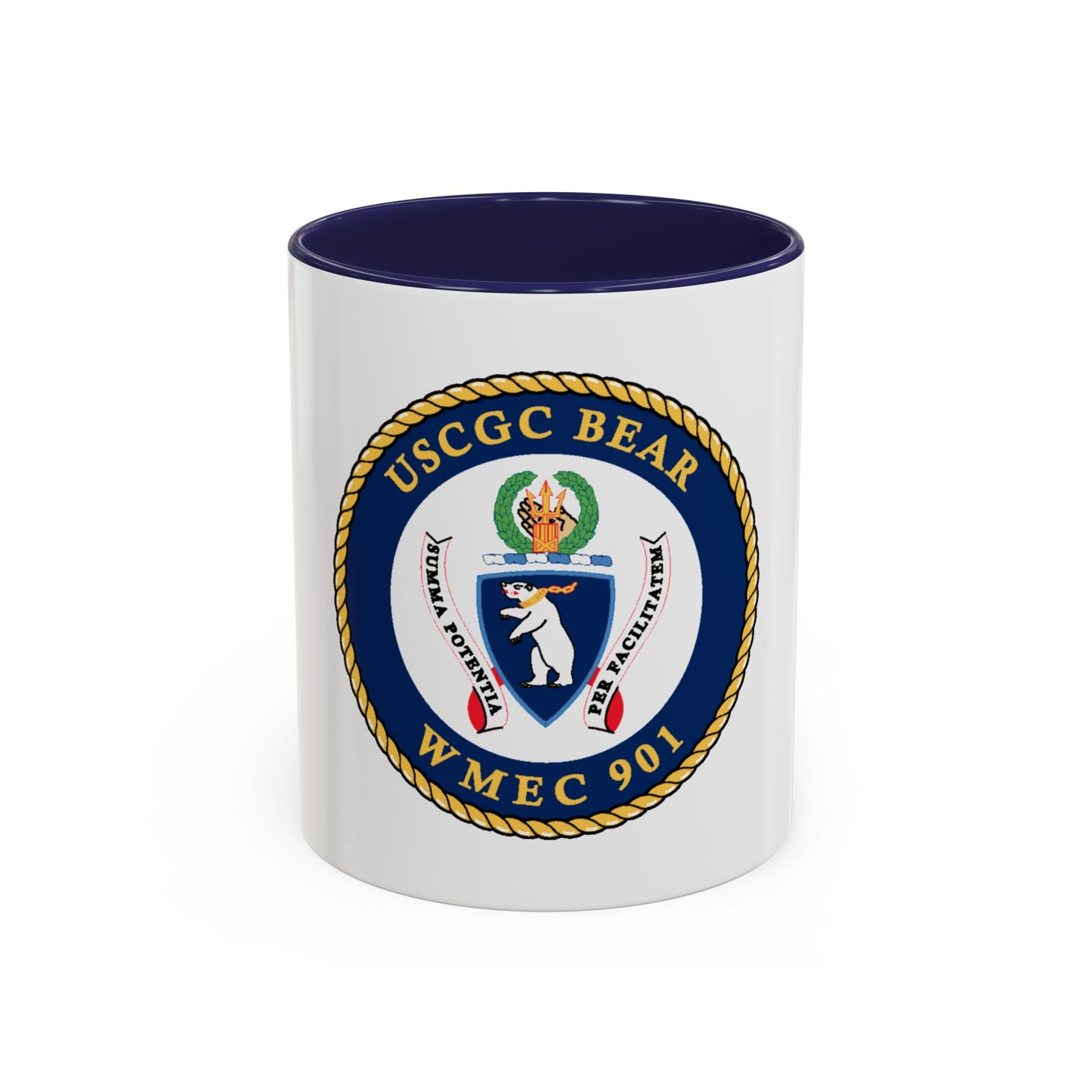 USCGC Bear WMEC 901 (U.S. Coast Guard) Accent Coffee Mug