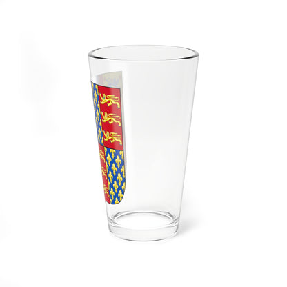 Coats of arms of Reine Philippa of Angleterre (Denmark) (Coat of Arms) Pint Glass 16oz