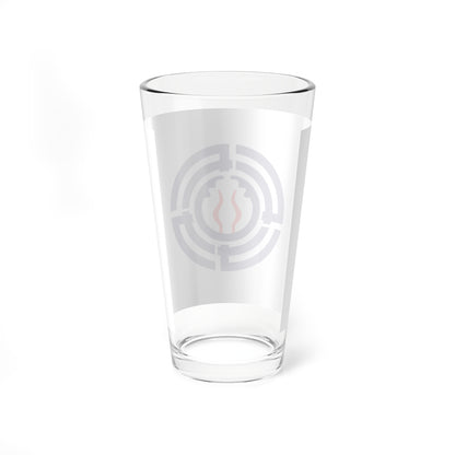Flag of Shikabe Hokkaido (Japan) Pint Glass 16oz