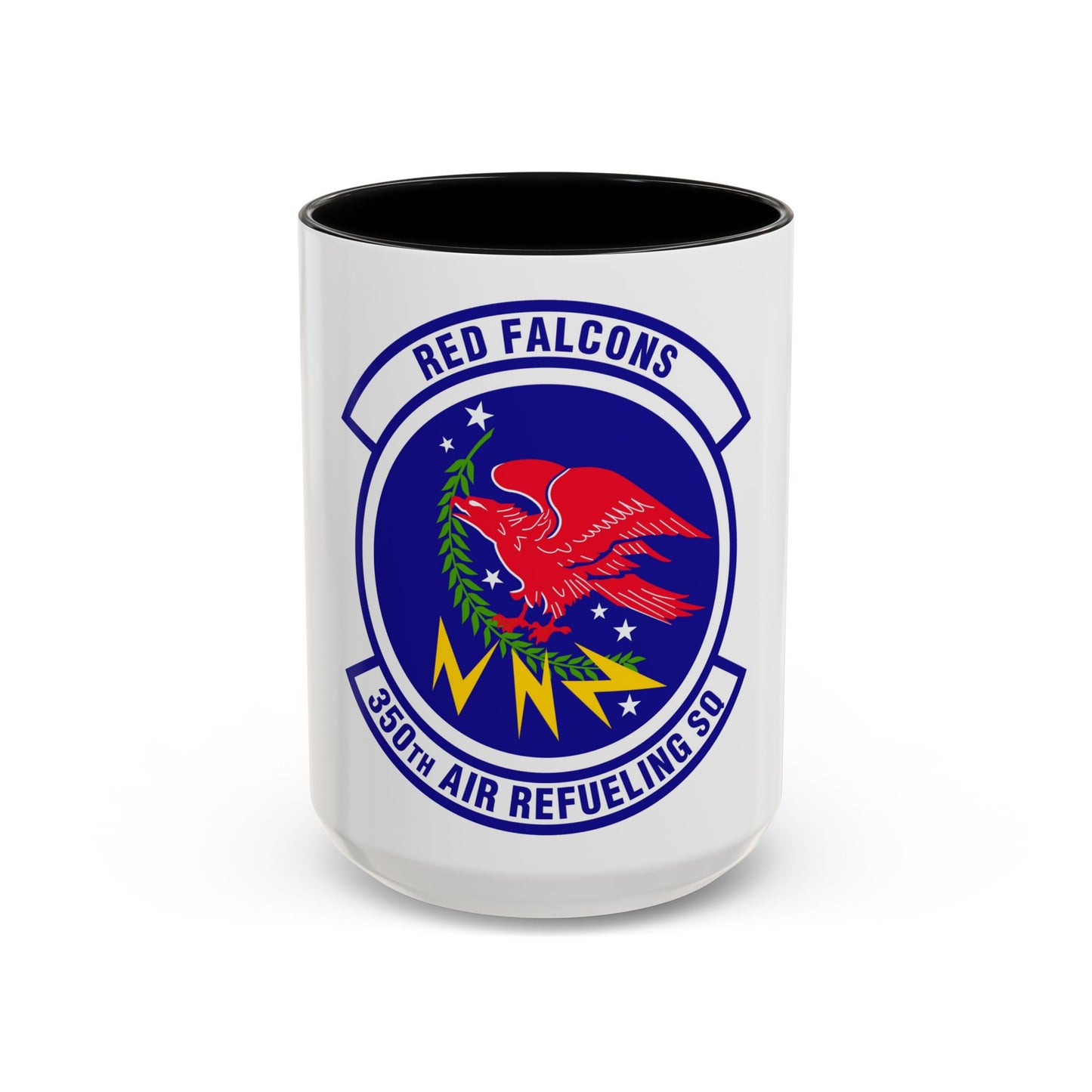 350 Air Refueling Squadron AMC (U.S. Air Force) Accent Coffee Mug