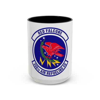 350 Air Refueling Squadron AMC (U.S. Air Force) Accent Coffee Mug