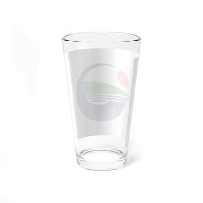 Flag of Ikata Ehime (Japan) Pint Glass 16oz