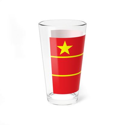 Proposed PRC flag Design 8 Guo Moruo (China) Pint Glass 16oz