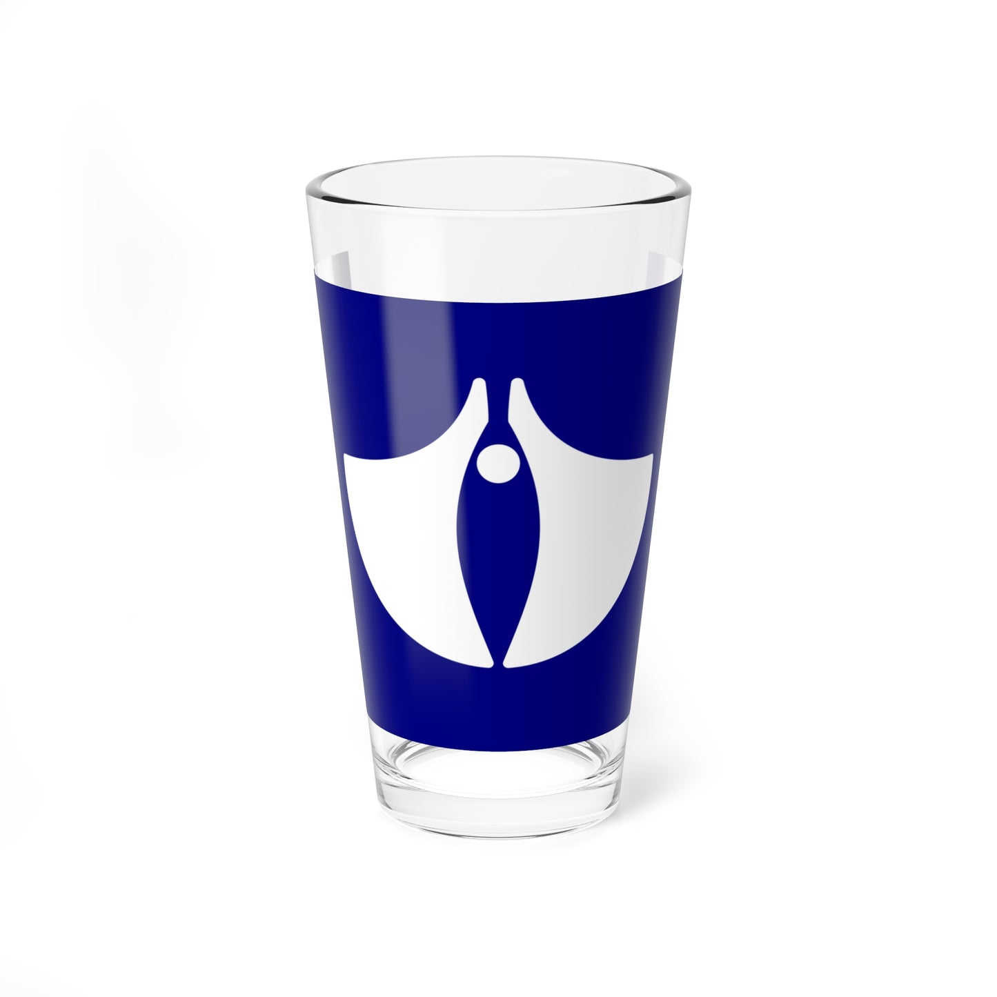 Flag of Kumaishi Hokkaido 1968-2005 (Japan) Pint Glass 16oz