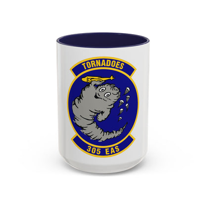 305th Expeditionary Airlift Squadron (U.S. Air Force) Accent Coffee Mug