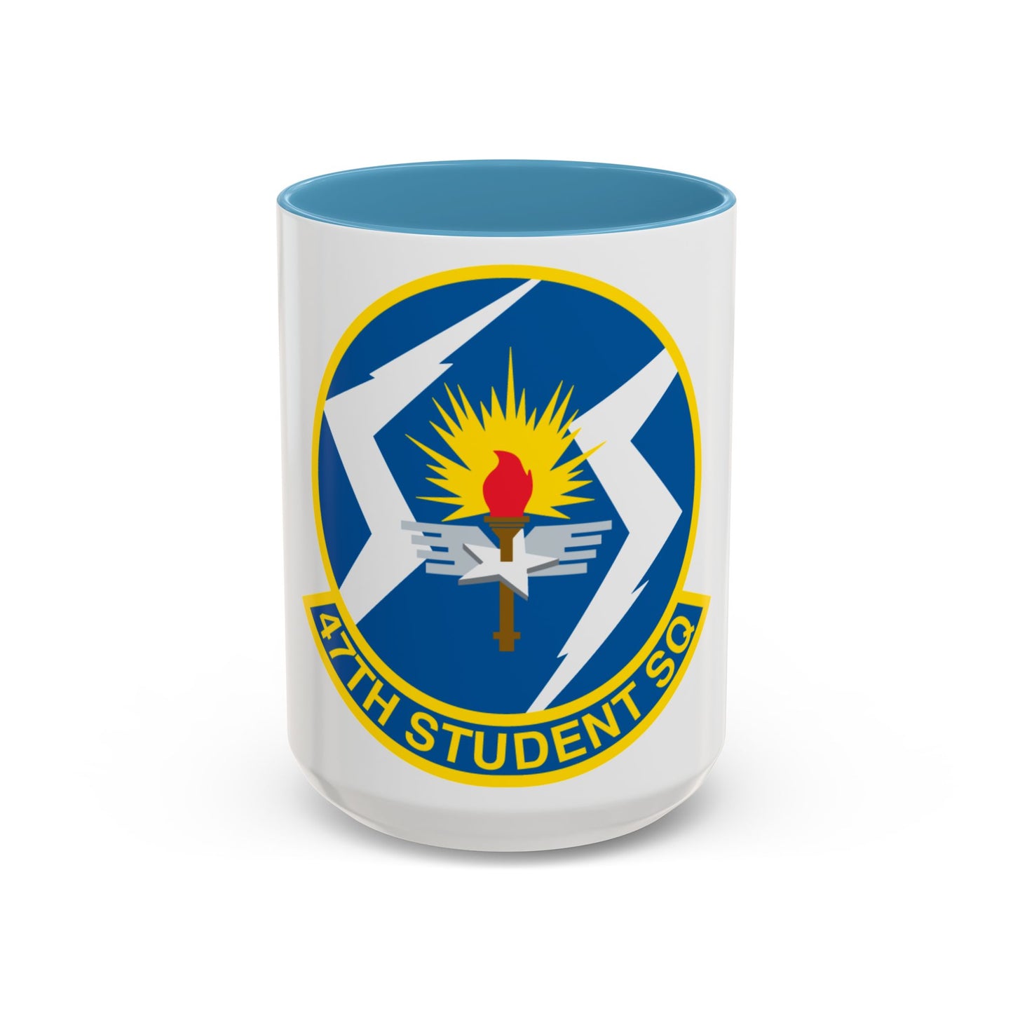 47th Student Sq (U.S. Air Force) Accent Coffee Mug