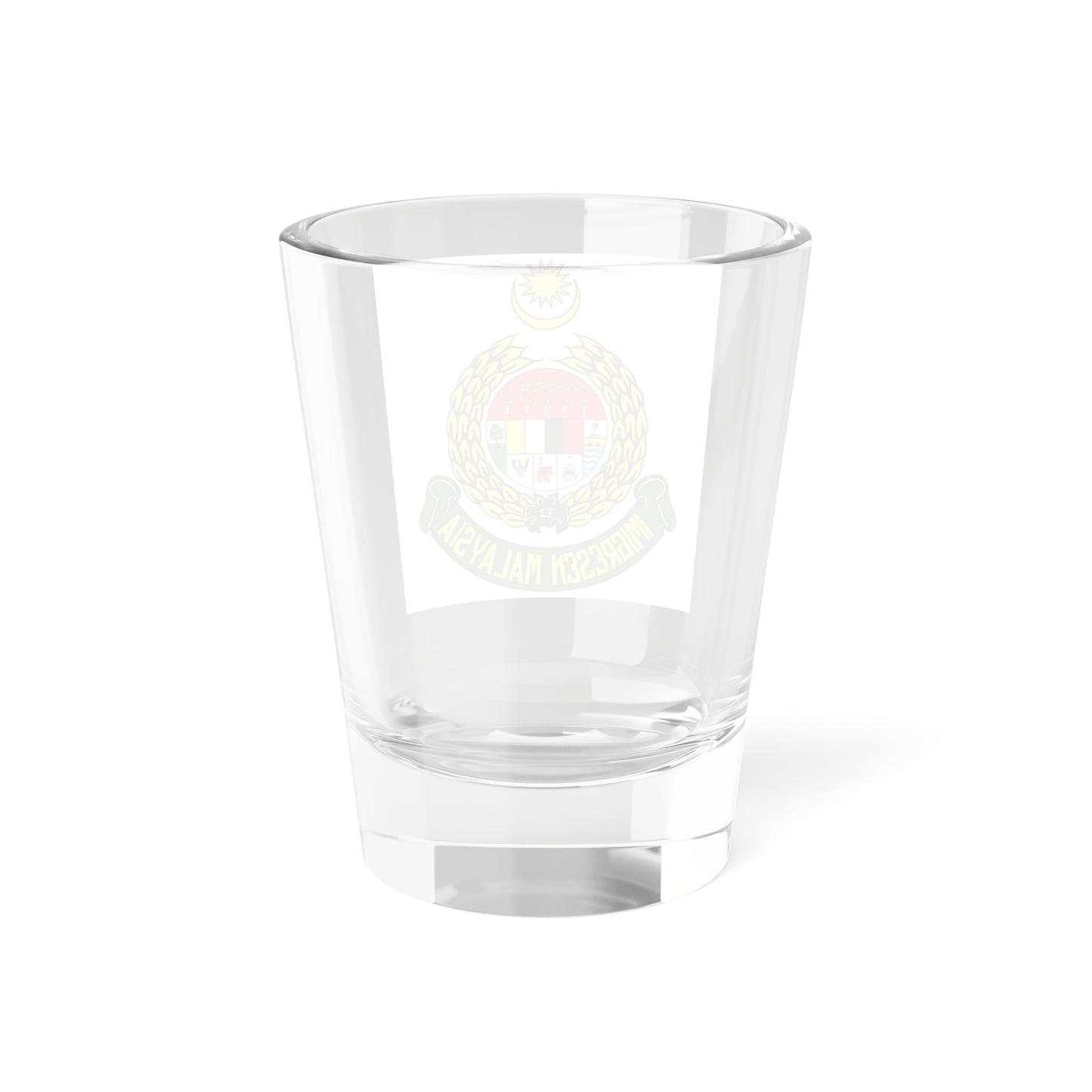 Immigration Department of Malaysia Logo (Malaysia) (Coat of Arms) Shot Glass 1.5oz