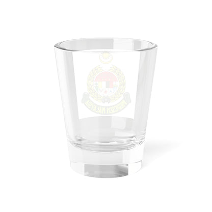 Immigration Department of Malaysia Logo (Malaysia) (Coat of Arms) Shot Glass 1.5oz