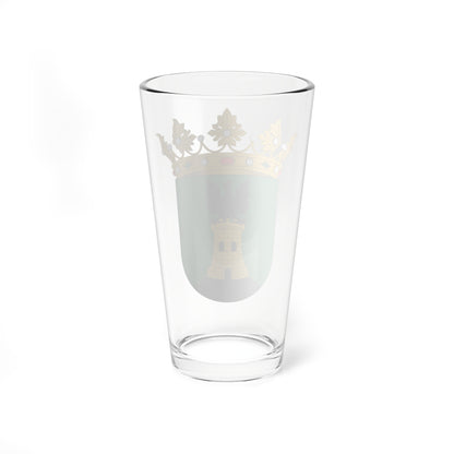 Escudo de Adsubia (Spain) (Coat of Arms) Pint Glass 16oz