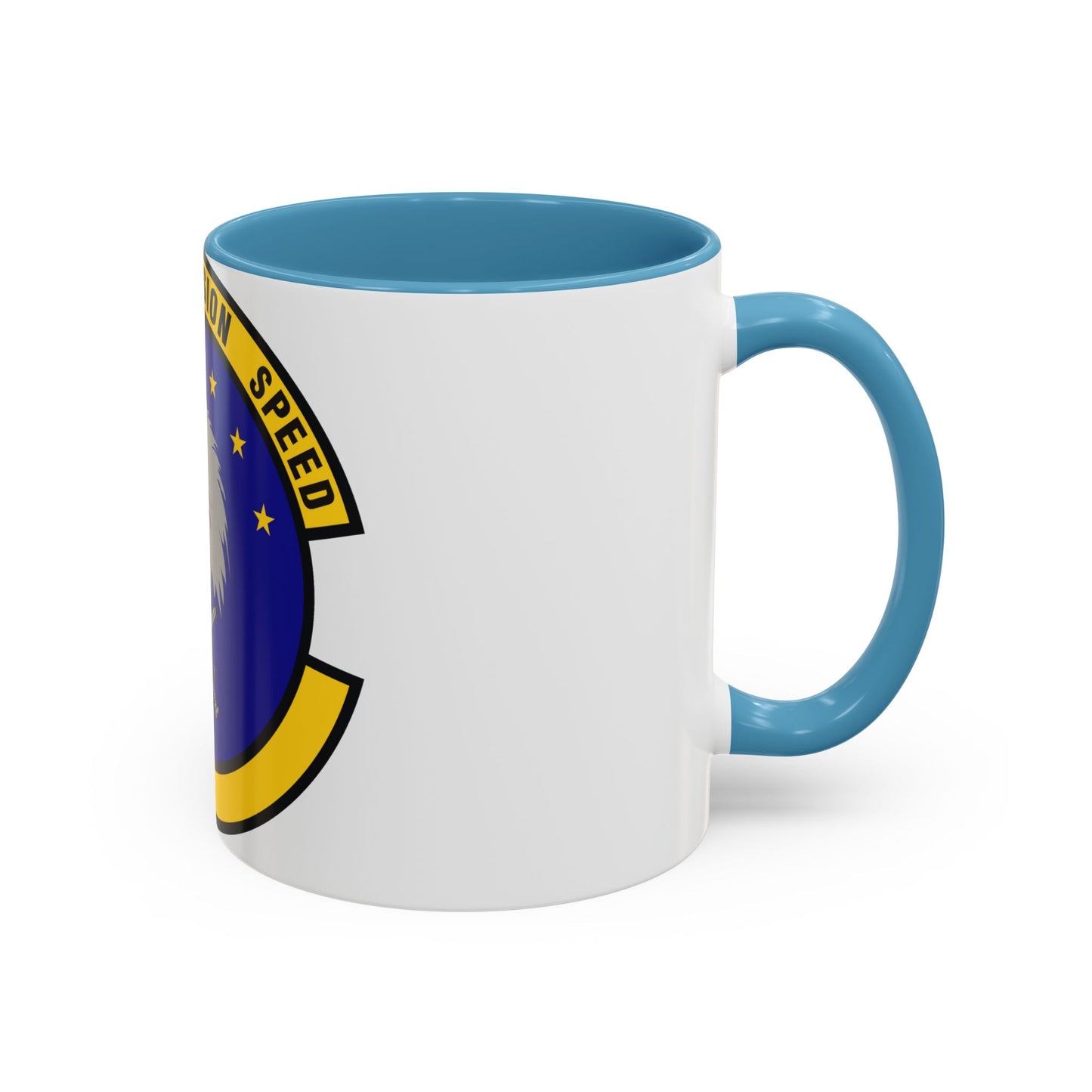 580 Software Engineering Squadron AFMC (U.S. Air Force) Accent Coffee Mug