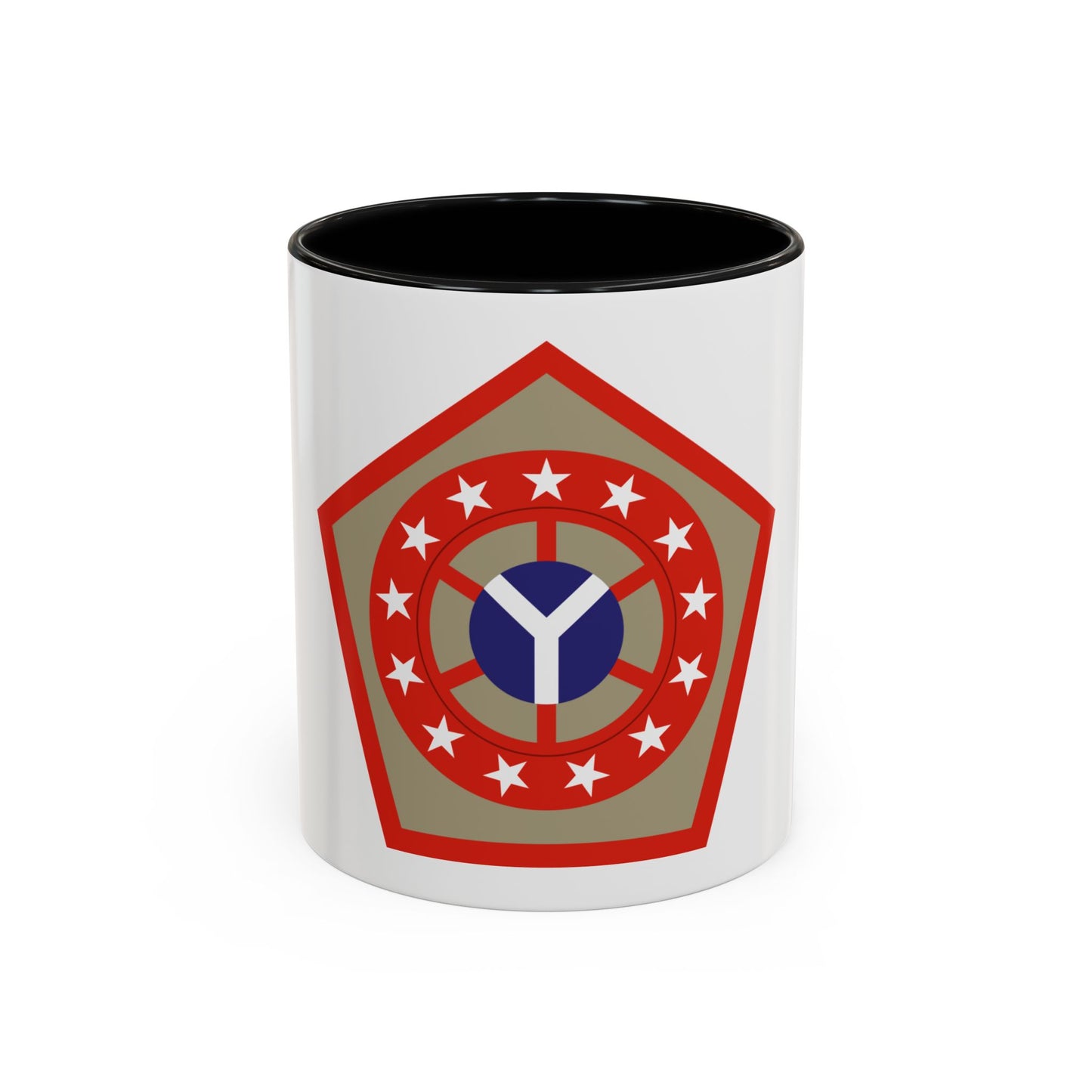 108th Sustainment Brigade (U.S. Army) Accent Coffee Mug