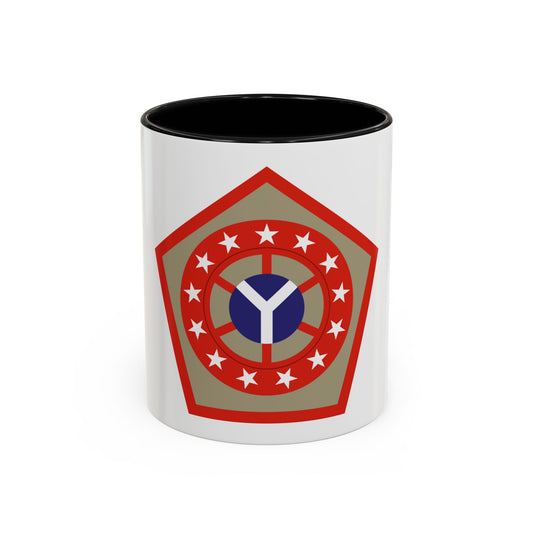108th Sustainment Brigade (U.S. Army) Accent Coffee Mug