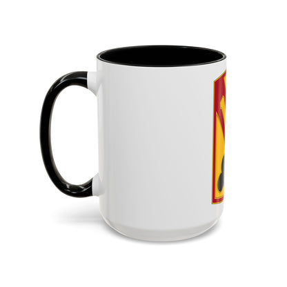 42nd Field Artillery Brigade v3 (U.S. Army) Accent Coffee Mug