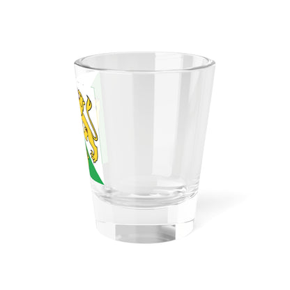 Flag of Canton of Thurgau (Switzerland) Shot Glass 1.5oz