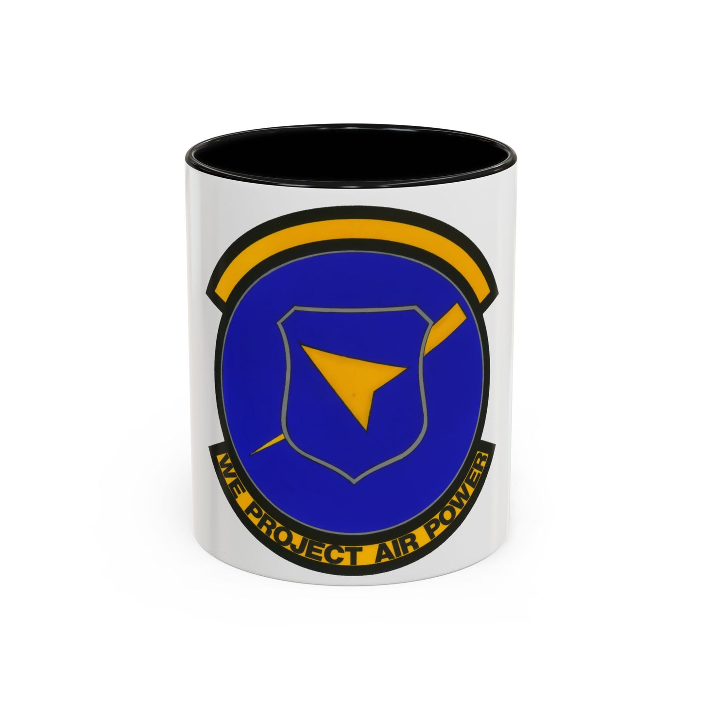 496 Air Base Sq USAFE (U.S. Air Force) Accent Coffee Mug