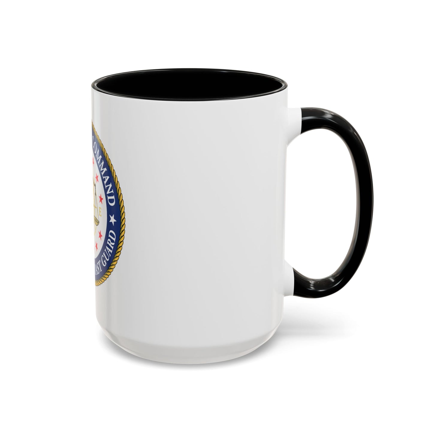 USCG Legal Service Command (U.S. Coast Guard) Accent Coffee Mug