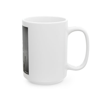 Portrait Of Maj. Gen. Irvin Mcdowell, Officer Of The Federal Army (U.S. Civil War) White Coffee Mug