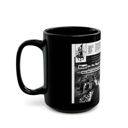 Blood on the Maple Leaf, Man's Adventure, December 1958 - Black Coffee Mug