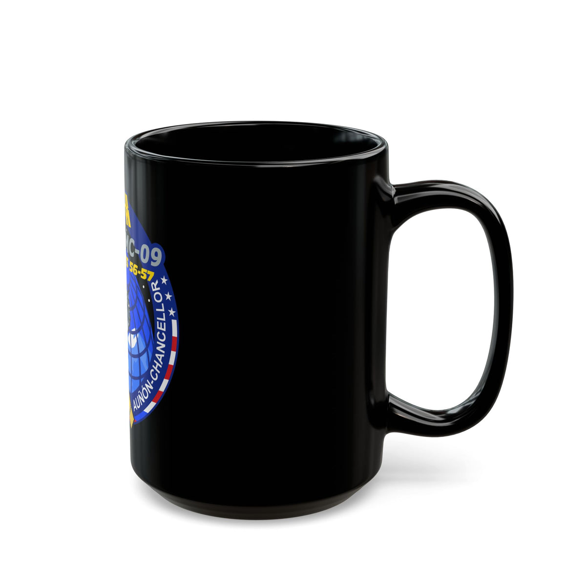 Soyuz MS-09 (Soyuz Programme) Black Coffee Mug