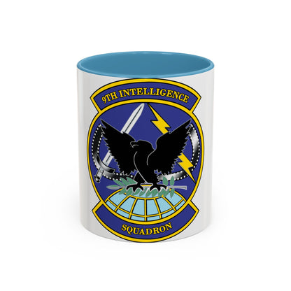 9th Intelligence Sq (U.S. Air Force) Accent Coffee Mug