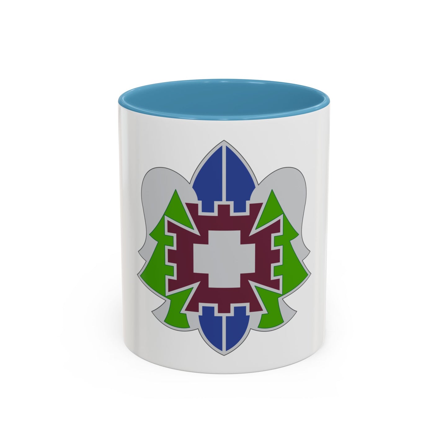 332 Medical Brigade 2 (U.S. Army) Accent Coffee Mug