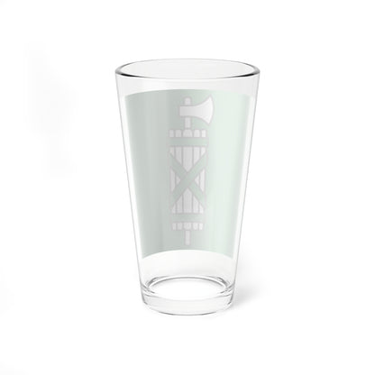 Flag of Canton of Sankt Gallen (Switzerland) Pint Glass 16oz