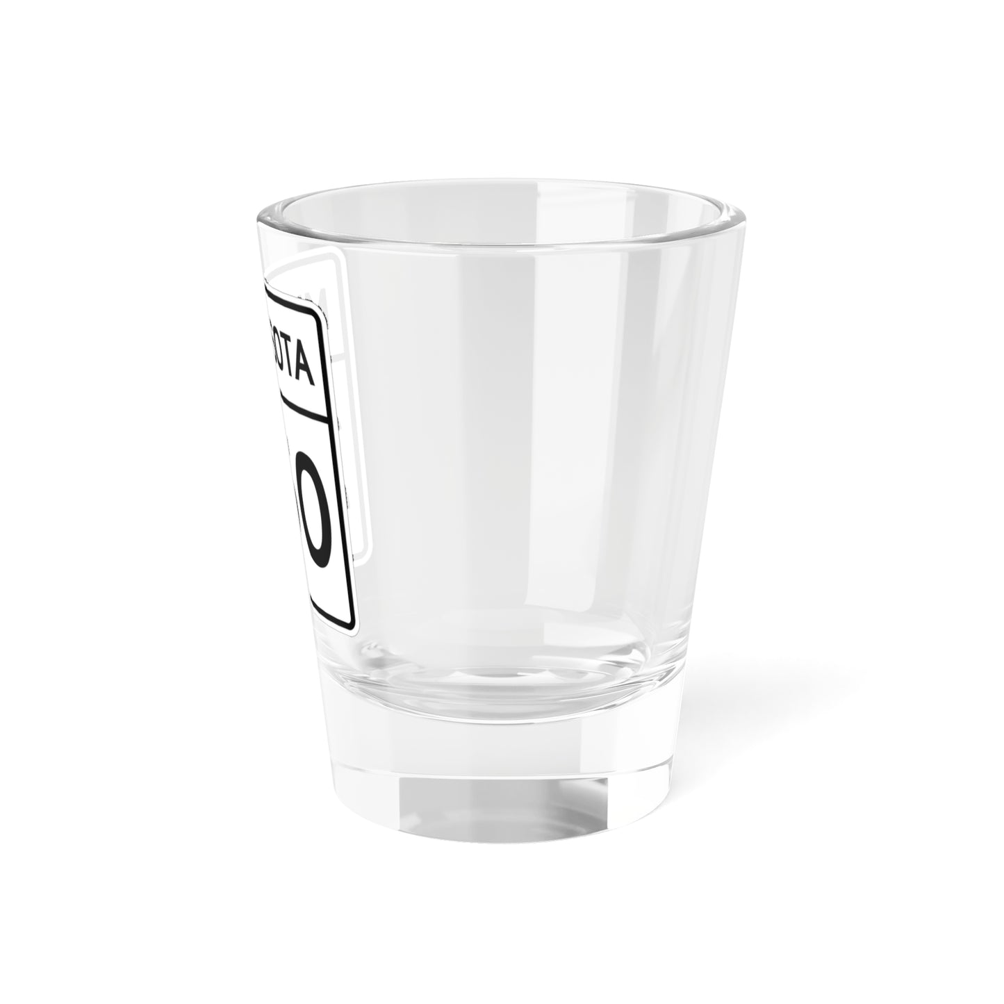 MN-250 1948 (Minnesota) (Road Sign) Shot Glass 1.5oz