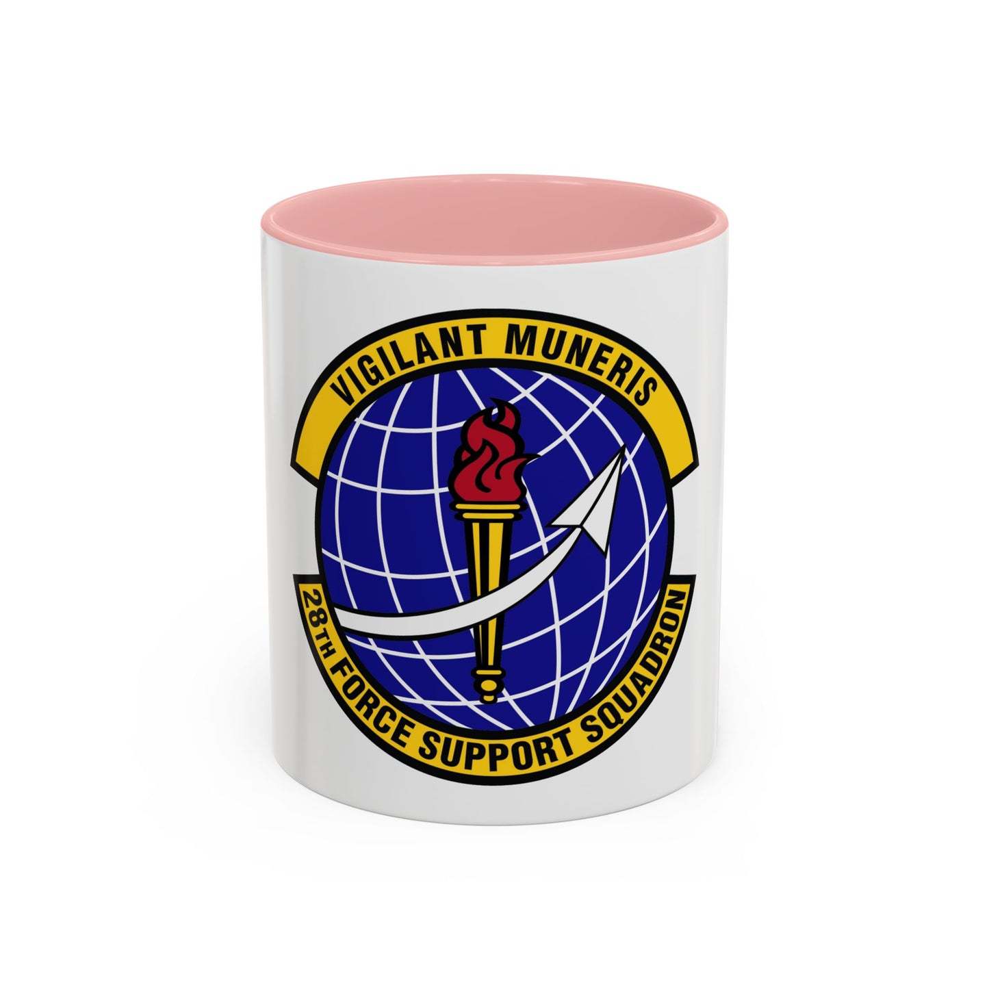 28th Force Support Squadron (U.S. Air Force) Accent Coffee Mug