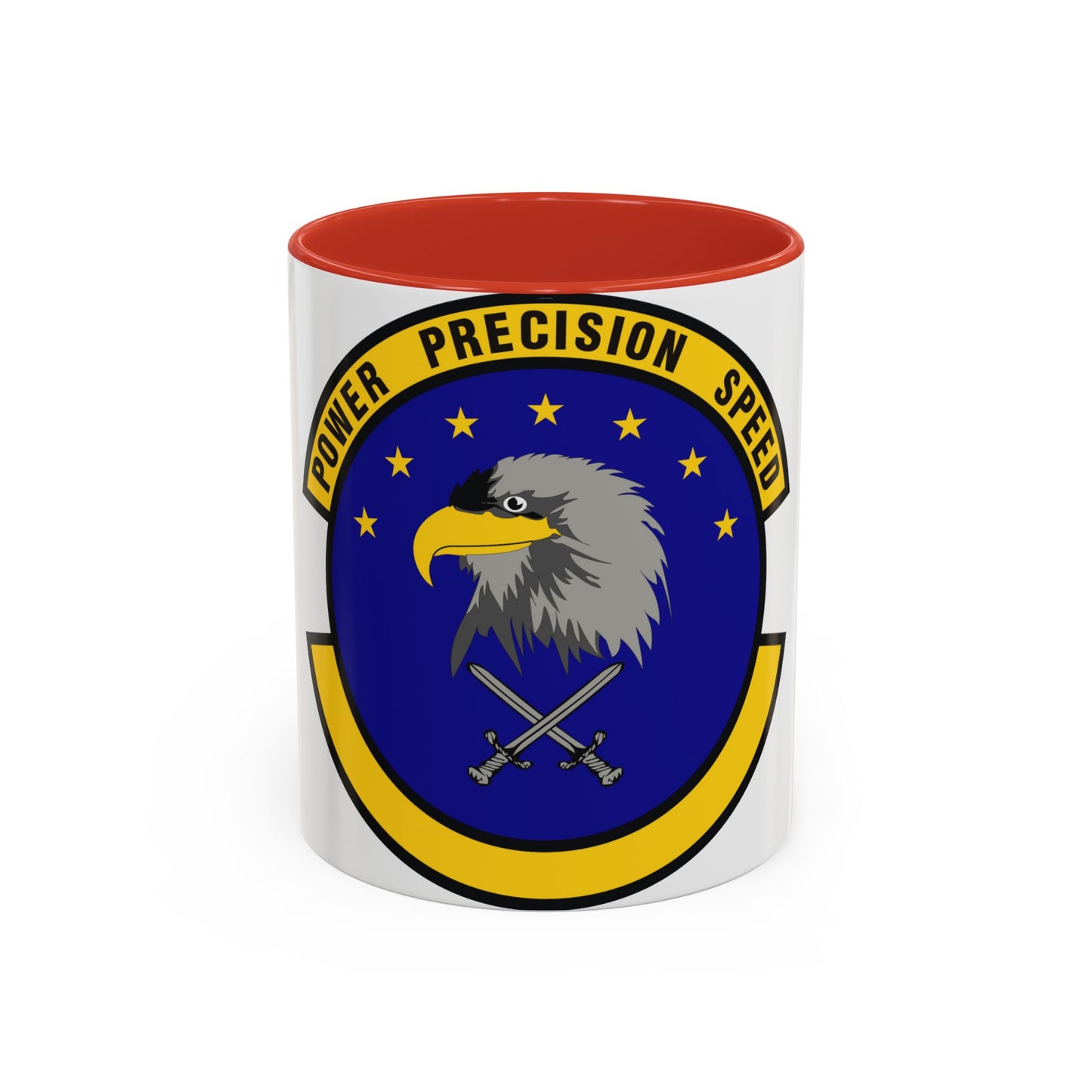 580 Software Engineering Squadron AFMC (U.S. Air Force) Accent Coffee Mug