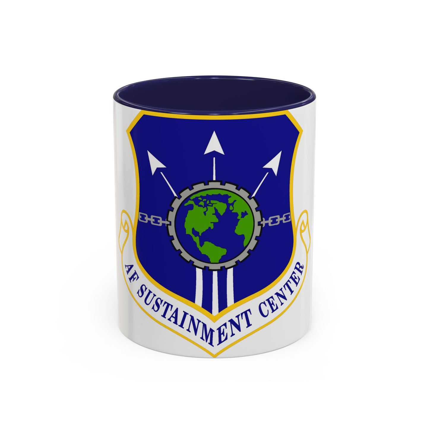 Air Force Sustainment Center (U.S. Air Force) Accent Coffee Mug