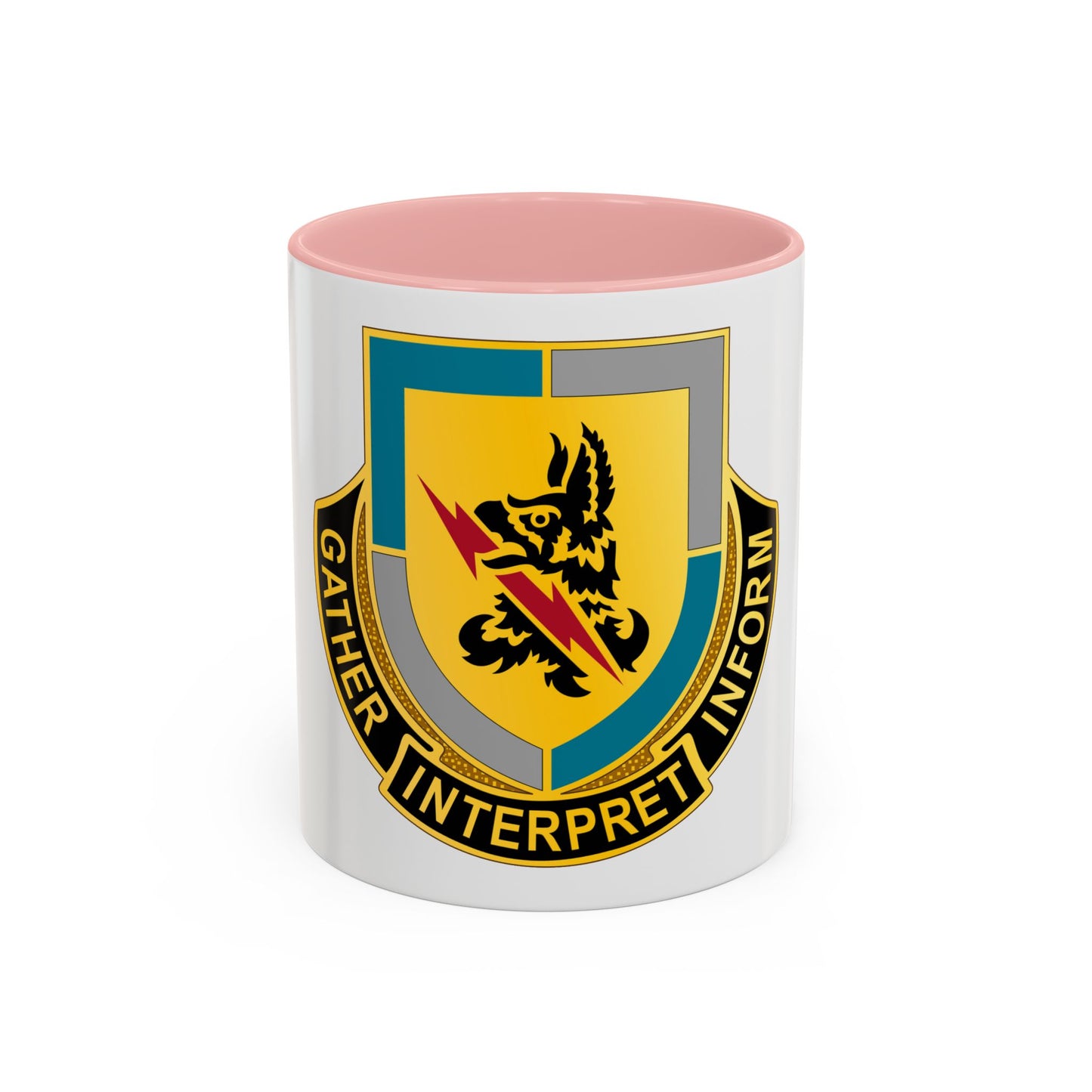 134 Military Intelligence Battalion (U.S. Army) Accent Coffee Mug