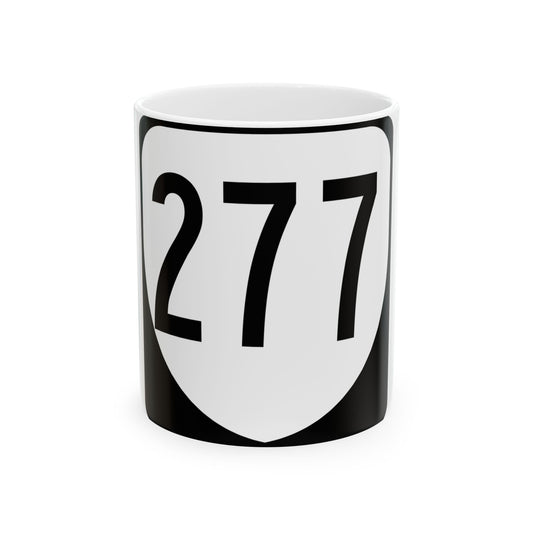 Virginia 277 1980 (Virginia) (Road Sign) White Coffee Mug