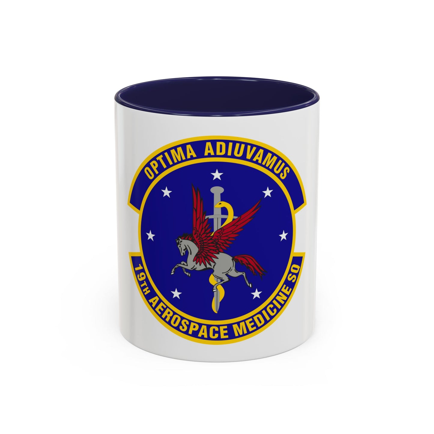 19th Aerospace Medicine Squadron (U.S. Air Force) Accent Coffee Mug