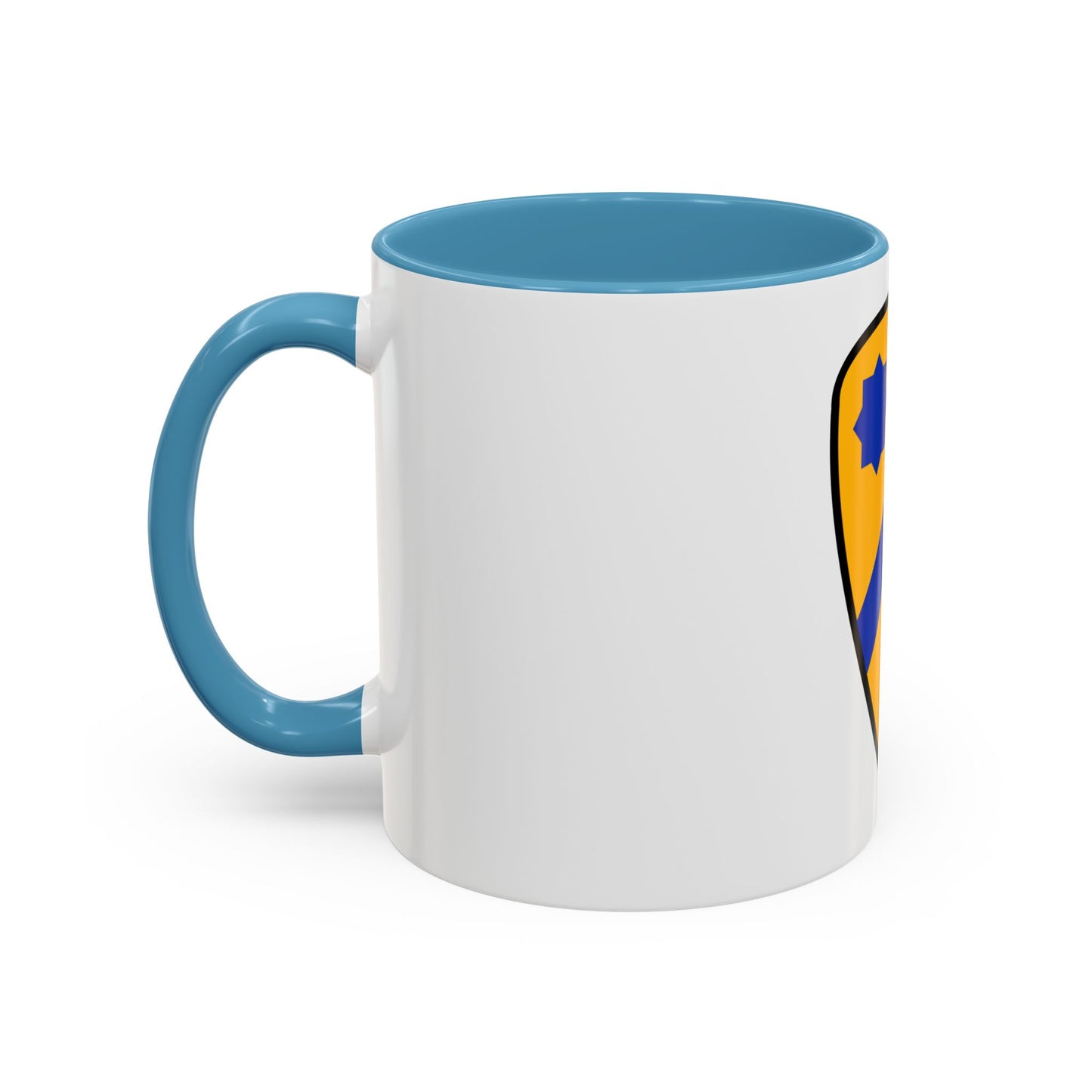 US 2nd Cavalry Division (U.S. Army) Accent Coffee Mug