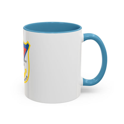 USCG Tactical Law Enforcement Team District 7 (U.S. Coast Guard) Accent Coffee Mug