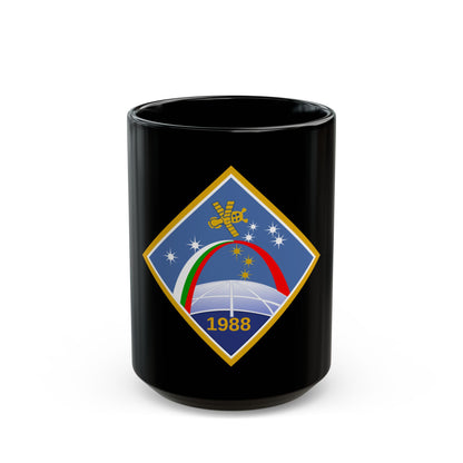 Soyuz TM-5 (Soyuz Programme) Black Coffee Mug