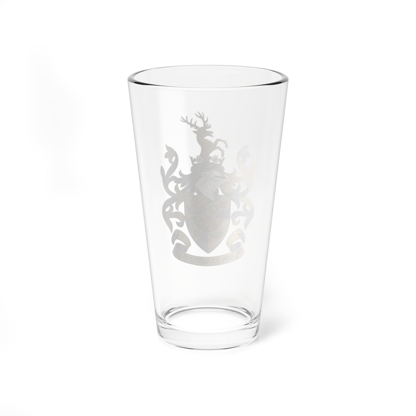 Shawnigan crest (Canada) (Coat of Arms) Pint Glass 16oz