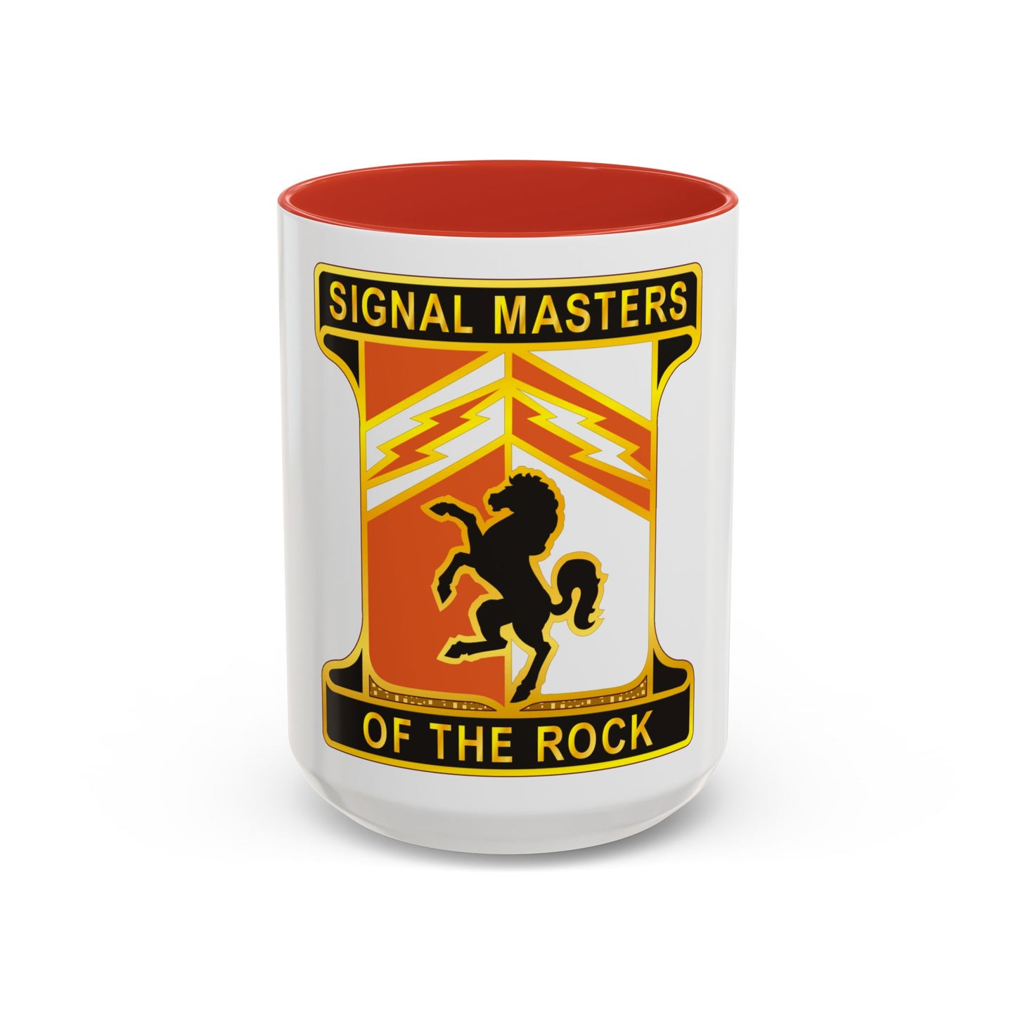 114 Signal Battalion (U.S. Army) Accent Coffee Mug