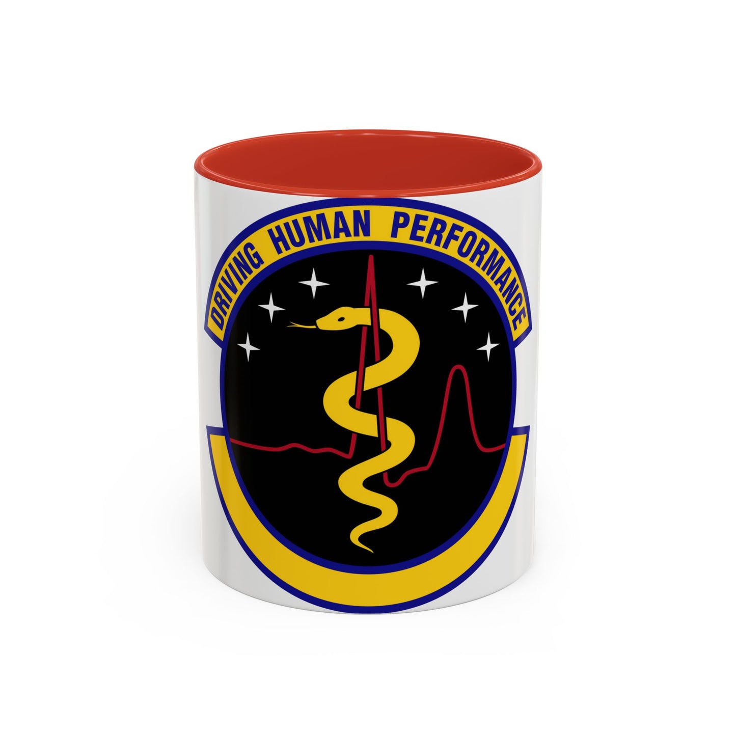 21 Operational Medical Readiness Squadron USSF (U.S. Air Force) Accent Coffee Mug