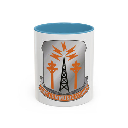 17th Signal Battalion (U.S. Army) Accent Coffee Mug