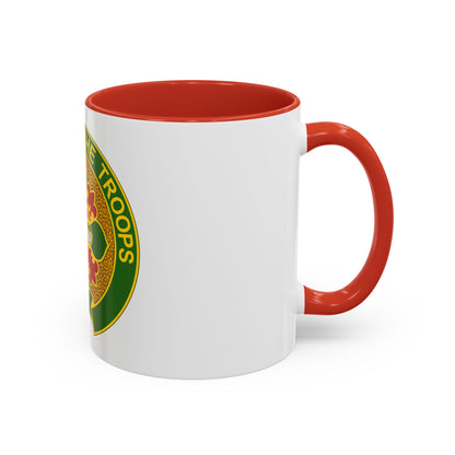 210 Military Police Battalion (U.S. Army) Accent Coffee Mug