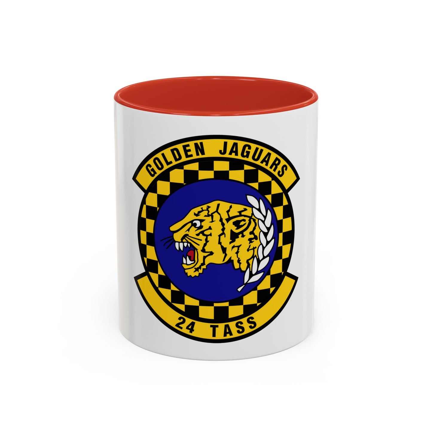 24 Tactical Air Support Squadron ACC (U.S. Air Force) Accent Coffee Mug