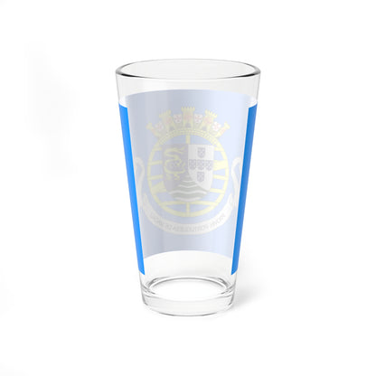 Flag of the Government of Portuguese Macau 1951-1976 (China) Pint Glass 16oz
