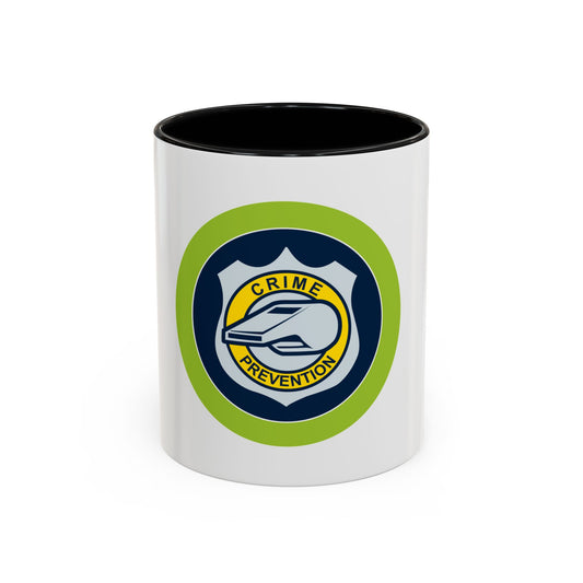 Crime Prevention (Boy Scout Merit Badge) Accent Coffee Mug