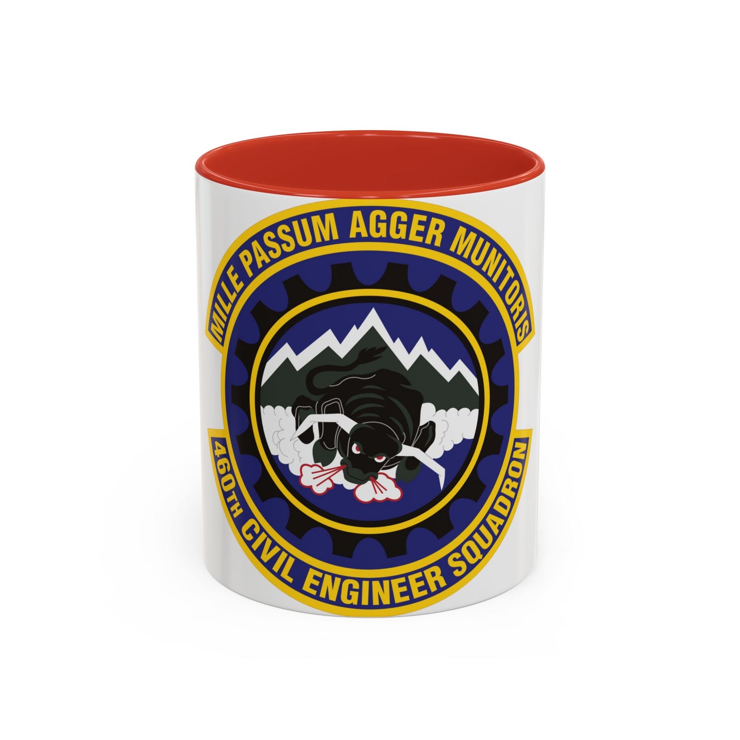 460th Civil Engineer Squadron (U.S. Air Force) Accent Coffee Mug