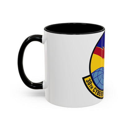 38th Cyberspace Readiness Squadron (U.S. Air Force) Accent Coffee Mug