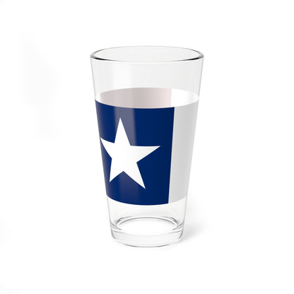 Texas Dodson Flag (United States) Pint Glass 16oz