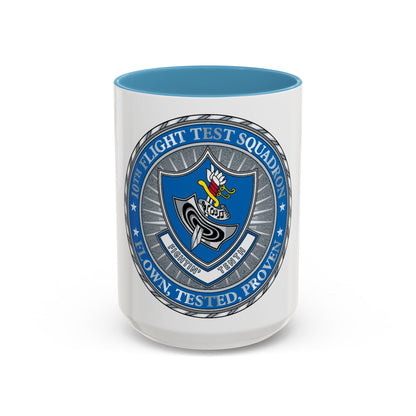 10th Flight Test Sq (U.S. Air Force) Accent Coffee Mug