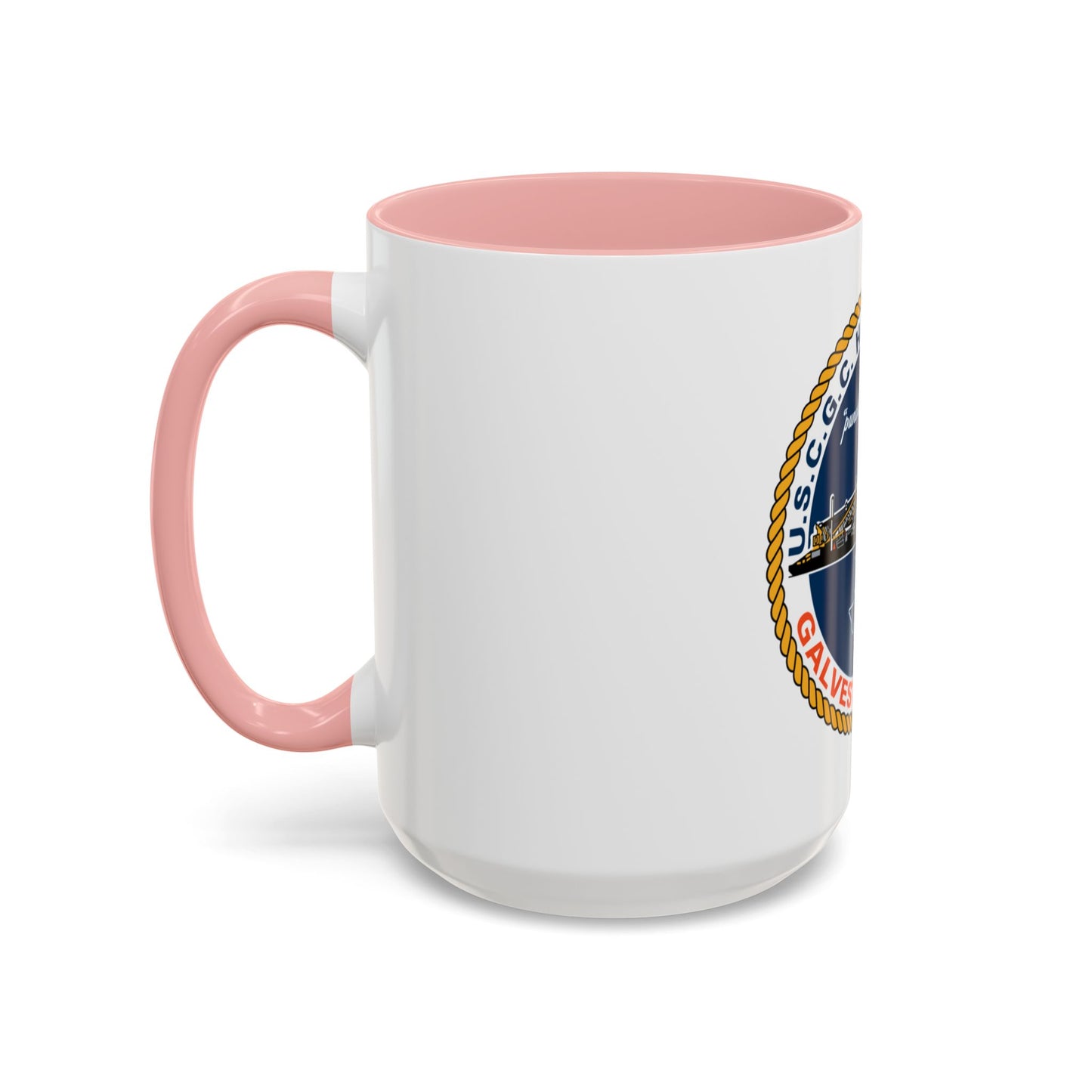 USCGC Hatchet 75309 Galveston TX (U.S. Coast Guard) Accent Coffee Mug