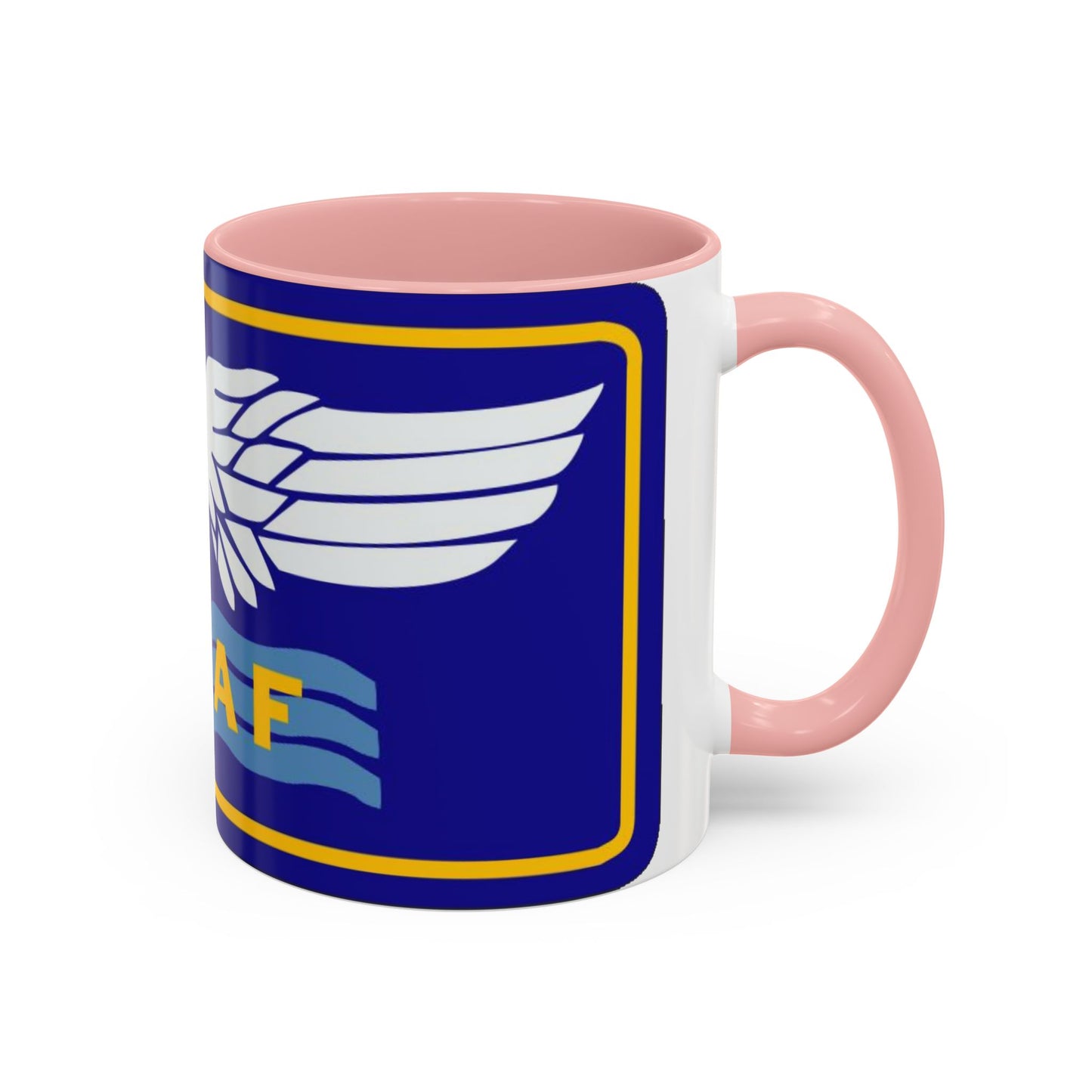 Tasse à café avec accents des forces aériennes alliées méditerranéennes (armée américaine)